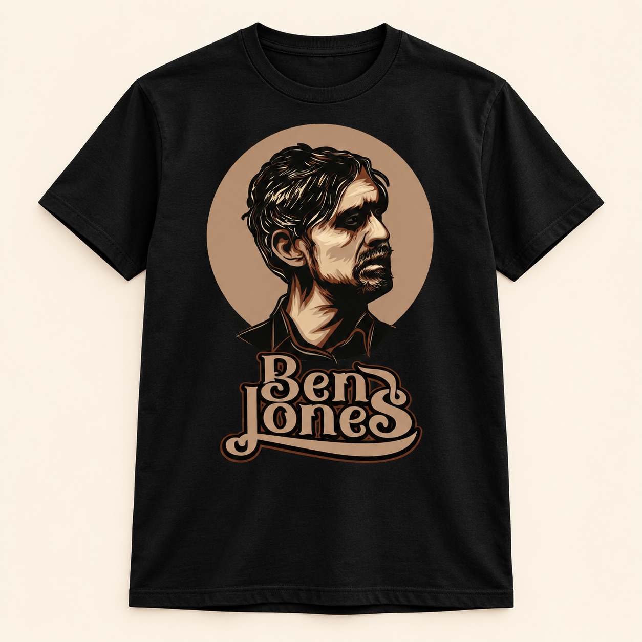 Ben Jones black T-shirt