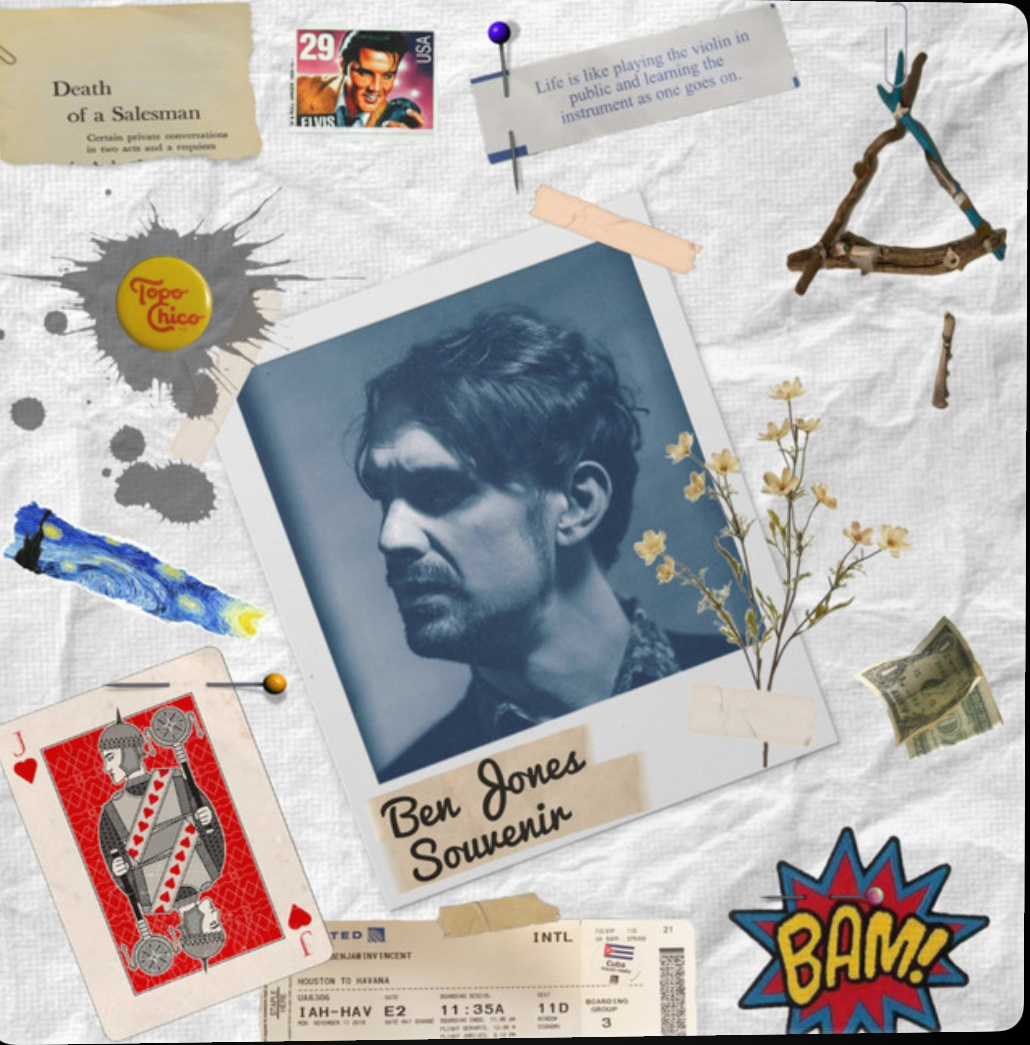 Ben Jones — Souvenir album cover
