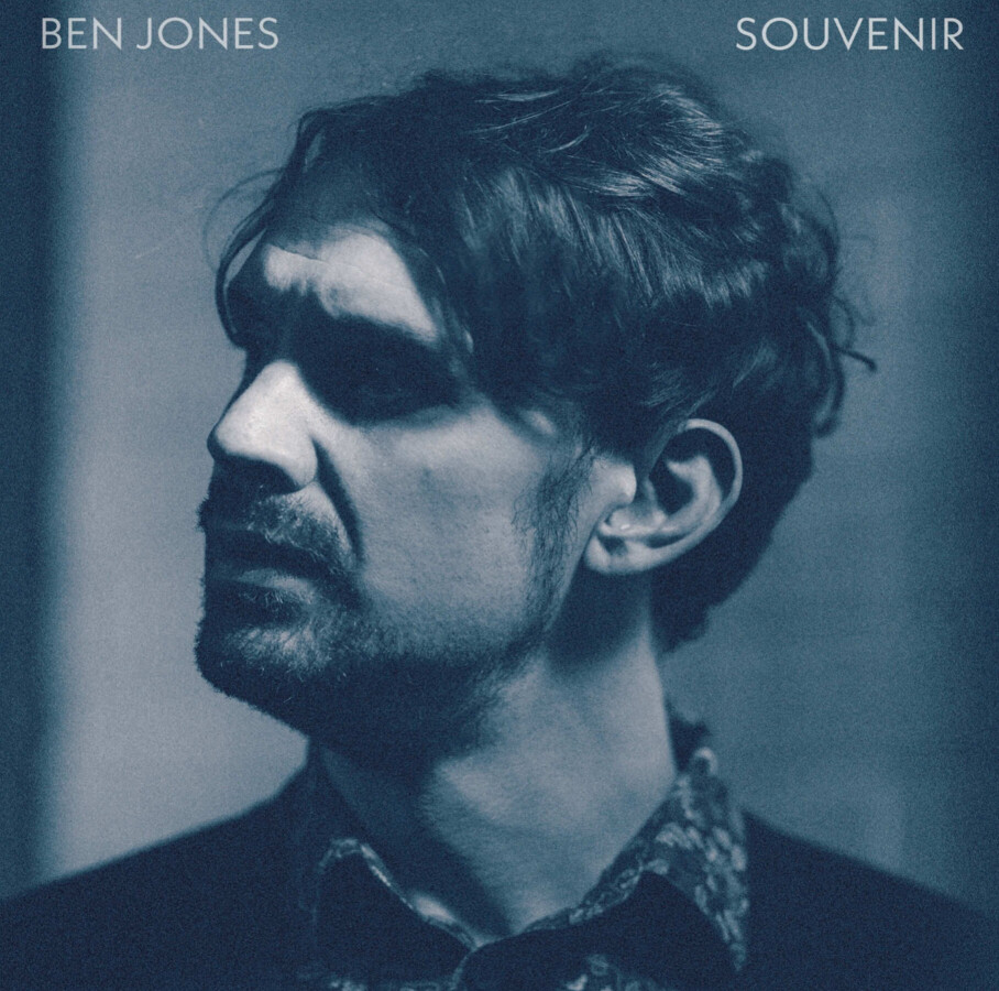 Ben Jones — Souvenir LP edition artwork: blue-toned portrait cover