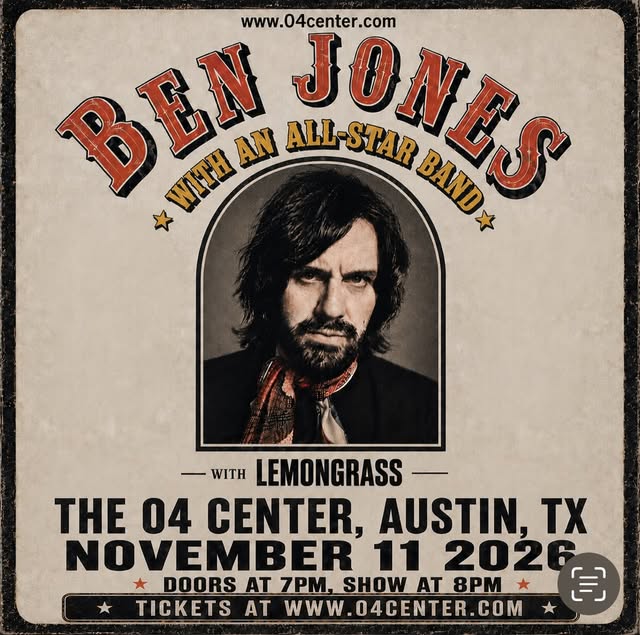 Ben Jones with an All-Star Band and Lemongrass at The 04 Center, November 11